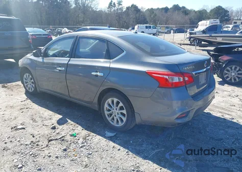 2018 Nissan Sentra Sv z USA, uszkodzony, nr VIN 3N1AB7AP6JY266457